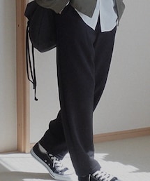 GU | ダブルフェイスワイドパンツ(パンツ)