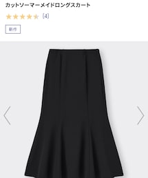 GU | ブラック／S(スカート)