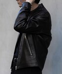 Maison Margiela(メゾンマルジェラ)の「ジャケット/アウター(ライダースジャケット)」