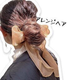 アレンジヘア | ヘアゴム