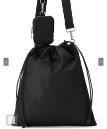 GRL | ポーチ付き巾着ショルダーバッグ(ショルダーバッグ)