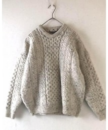 CARRAIG DONN | ごま塩ケーブルニット(ニット/セーター)