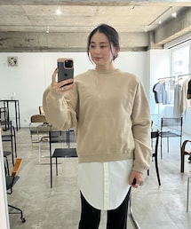 ENCIRCLE | かなちゃんのブランドローンチおめでとう✨sweatセットでつけたよ😍(スウェット)