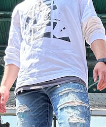 A leather | Tシャツ/カットソー