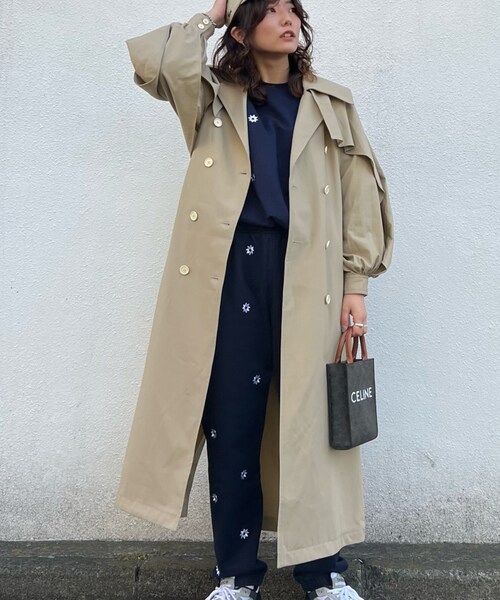 本物新品保証】 セリーヌ トレンチコート 120 | lablatinperu.com 