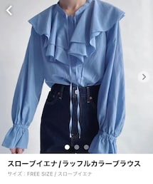 SLOBE IENA | シャツ/ブラウス