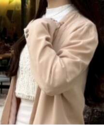 acka | ノーカラージャケット