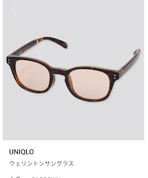 UNIQLO | ウェリントンサングラス(サングラス)