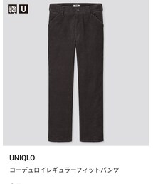 UNIQLO | かコーデュロイレギュラーフィットパンツ　79サイズ(パンツ)