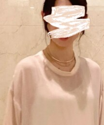 cream dot | ネックレス