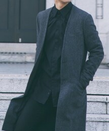 GIVENCHY | ノーカラーコート