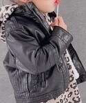 H&M(エイチ・アンド・エム)の「ジャケット/アウター(ライダースジャケット)」