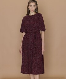 MACKINTOSH LONDON | リーフドットプリントワンピース(ワンピース)