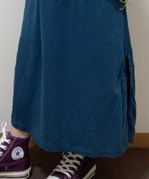 UNIQLO |  マーセライズコットンスリットワンピース（ノースリーブ）(ワンピース)