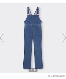 GU | デニムスリムサロペットパンツ(サロペット/オーバーオール)