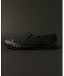 Yohji Yamamoto POUR HOMME | スリップオンスニーカー(BLACK)(スリッポン)