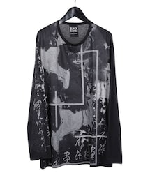 BLACK Scandal Yohji Yamamoto |  朝倉PT まんじ長袖(Tシャツ/カットソー)