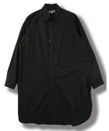 Yohji Yamamoto POUR HOMME | M-ビッグブラウス環縫い(BLACK)(シャツ/ブラウス)
