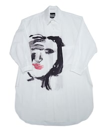 BLACK Scandal Yohji Yamamoto | face print long shirt

(シャツ/ブラウス)