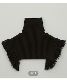 eLfinFolk | Rib knit Knights cape(ジャケット/アウター)