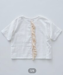 eLfinFolk | Double Gauze Tategami Tee(トップス)
