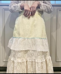 VINTAGE | シースルーレースvintage apron(エプロン)