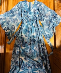 VINTAGE | angel sleeve vintage dress(ワンピース/ドレス)