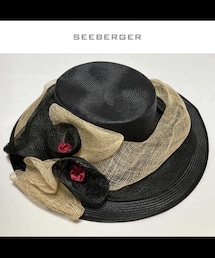 SEEBERGER | ビンテージ　ストローハット(帽子)