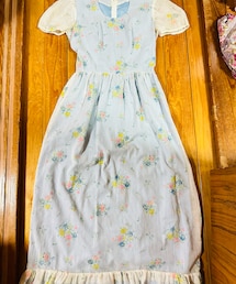 VINTAGE | 70's handmade vintage dress(ワンピース/ドレス)