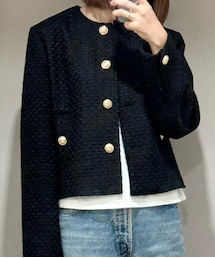 ZARA | ノーカラージャケット