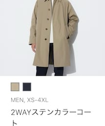UNIQLO | ステンカラーコート