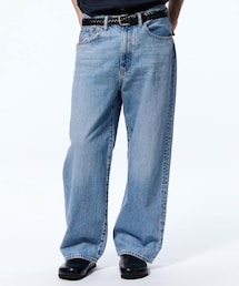 GU | GU バレルレッグデニムパンツ　2900円(デニムパンツ)