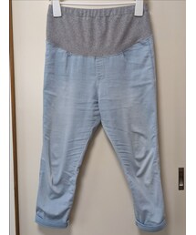 e-zakkamania stores | マタニティテーパードデニム(デニムパンツ)
