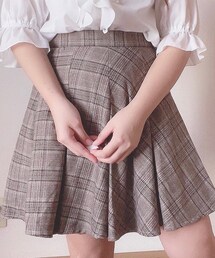 amr. | チェックプリーツミニスカート(スカート)