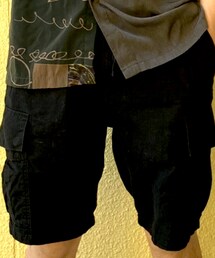 黒いハーフパンツ | カーゴパンツ