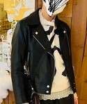 ZARA(ザラ)の「ジャケット/アウター(ライダースジャケット)」