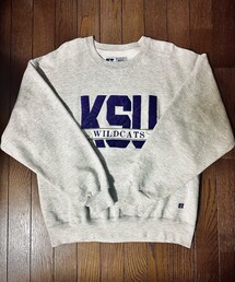Russell Athletic | 90's RUSSEL ATHLETIC HIGH Cotton / “KSU Wildcats" Sweat(ニット/セーター)