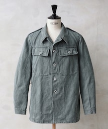 MILITARY | スイス軍　前期型　デニムワークジャケット(ミリタリージャケット)