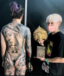 曾剴 | 2023第十一屆台灣國際紋身展  最佳寫實大圖！冠軍！(その他)