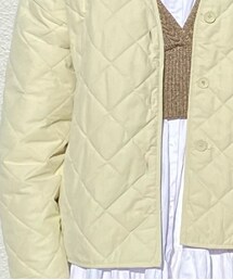 ZARA | ノーカラーコート