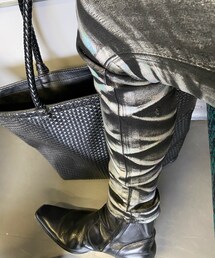 CIVARIZE | ペイントが光の加減でプリズム色に光ります。(デニムパンツ)