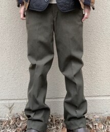 used officer pants | パンツ