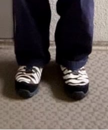 古着屋で買ったハラコの安全靴 | スニーカー