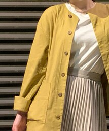 ewear | ノーカラージャケット