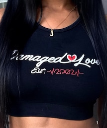 Damaged Love Apparel | womens Sports and Bra Set(スポーツブラ)