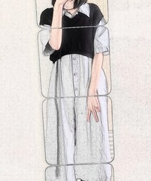 Meier q  | シャツワンピース