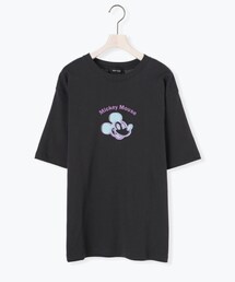 Melan Cleuge | 【Disney】フェイスプリントTEE (Tシャツ/カットソー)