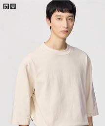UNIQLO | クルーネックTシャツ7分袖(Tシャツ/カットソー)