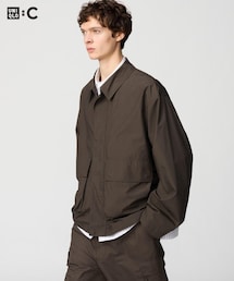 UNIQLO | コットンショートブルゾン(ブルゾン)