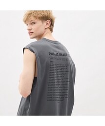 GU | スリーブレスT MUSIC(public image Ltd.)(Tシャツ/カットソー)